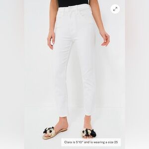 Mother Denim high waisted rider ankle jeans